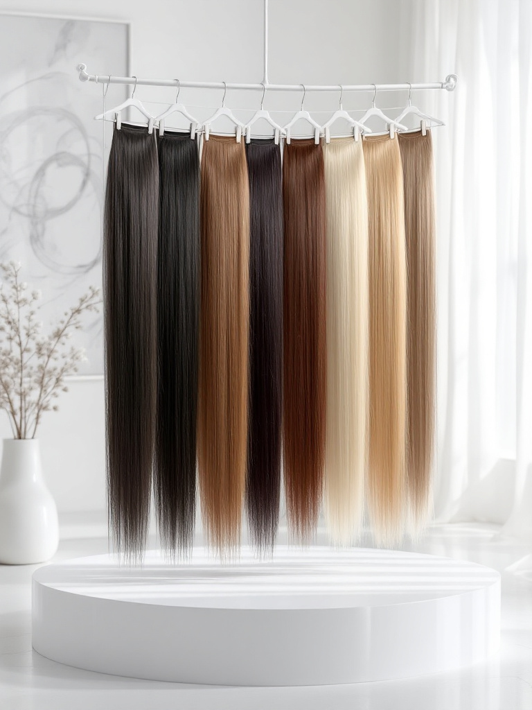Choosing the best hair extensions: tape ins, keratin bonds, wefts